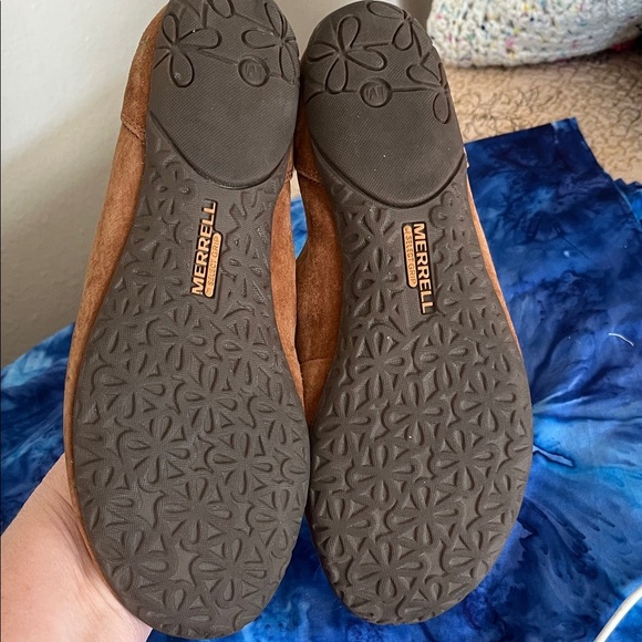 Merrell Suede Ballet Flat Size 8.5 - Picture 4 of 6